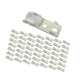 thumbnail image 3 of Riel de cortina recto o curvo para techo, 50 unidades Crema blanca, 3 of 9