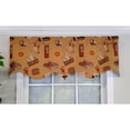 thumbnail image 2 of RLF Home Modern Design Classic Pin-Up Regal Style Window Valance 50" x 17" Light Oak, 2 of 4