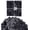Black & Gray, variant on Soimoi Precut 10-inch Block Prints Cotton Fabric Bundle Quilting Squares Charm Pack DIY Patchwork Sewing Craft- Black & Gray