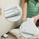 thumbnail image 4 of Topes de puerta de goma transparentes (paquete de 5), cuñas premium antideslizantes de silicona, resistentes, para suelos y patios (blanco), 4 of 4