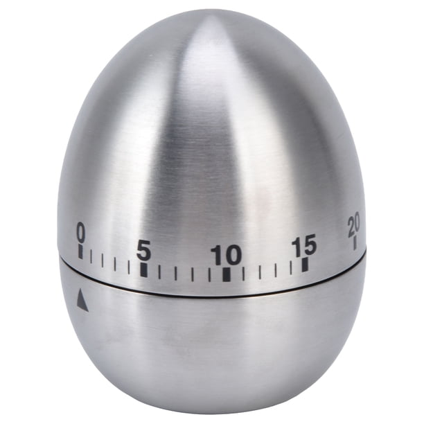 Temporizador mecánico, temporizador de cocina en forma de huevo, alarma de cocina, temporizador, apariencia llamativa Jadeshay A