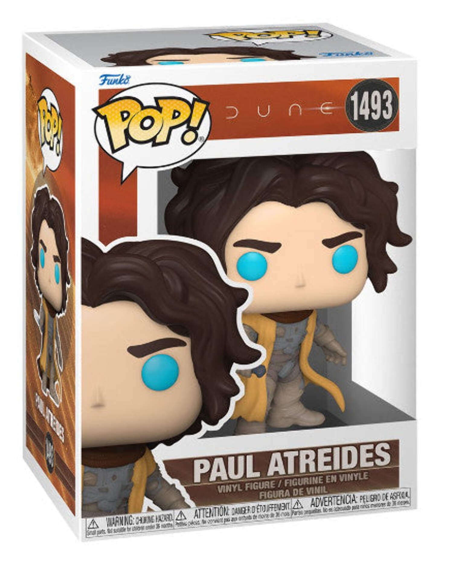 【未開封•パケダメ有】　funko POP DUNE 砂の惑星　ポール　チェイス Funko POP! Movies: Dune - Paul Atreides (CHASE)(Damaged Box) #1026