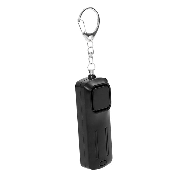 Personal, Dispositivos de Protección de 130dB, Mini Sirena Fuerte Recargable para Ataques de Pánico, Mujeres, Niñas Y Negro Macarena Llavero de alarma personal