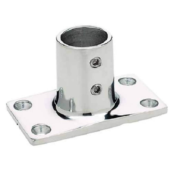 Seachoice 37921 Rectangular Base Rail Fitting for 7/8" OD Tubing