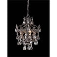 thumbnail image 1 of Upscale Chandelier 48445-5 5-Light Cast Mini Pendent Fixture with Crystal Trimming - Gold, 1 of 1