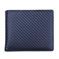 thumbnail image 2 of Carbon Fiber Pattern PU Leather Bifold Short Wallet for Fiber Pattern PU Leather Men Small Wallets Thin Slim Card Purse Money Bags, 2 of 9