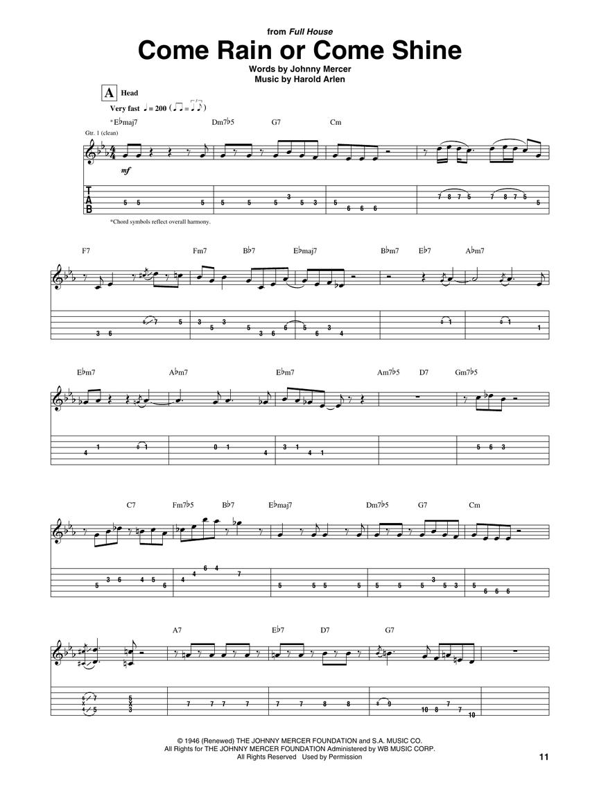 Hal Leonard Wes Montgomery Guitar Anthology Guitar Tablature Songbook