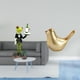thumbnail image 2 of Figura de escritorio,Estatua de rana camarero,estante,escritorio,decoración del hogar,Figura de pájaros,Figura de pájaro dorado,decoración del hogar,estatua de animal,Estatuas decorativas, 2 of 8