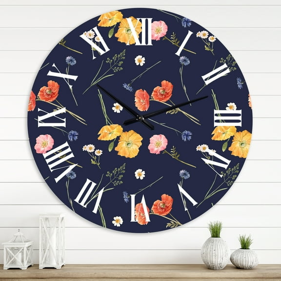 Designart 1 in Traditional Wall Clock