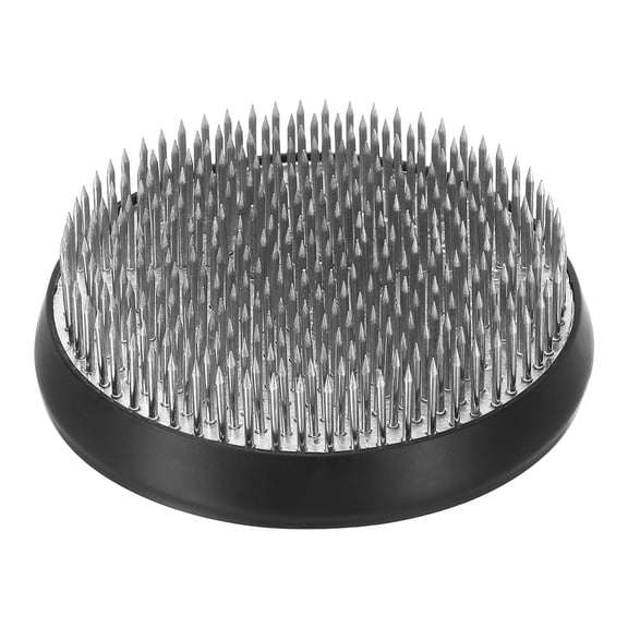 Flower Frog Stainless Steel Pin Frog Flower Arrangement Holder (3.2Inch (80mm)Needle length 1.5cm)（Due to manual measurement, there may be slight deviations in size）