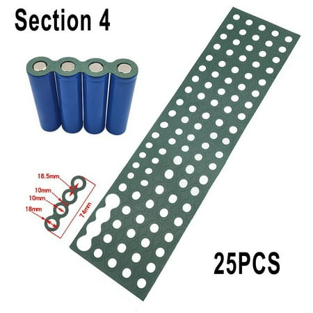 

Battery Insulators Adhesive Paper Hollow Insulating Gasket For-18650