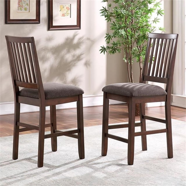 Steve Silver Yorktown Espresso Wood 43" Counter Chair