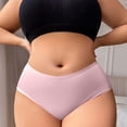 thumbnail image 6 of Bosfbaoi Underwear For Women Plus Size Seamless Underwear Mid-Rise Cotton Lined Panties, 6 of 7