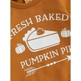 thumbnail image 6 of Bagilaanoe Toddler Baby Girl Boy Thanksgiving Sweatshirt Long Sleeve Letter Print Pullover 6M 12M 18M 24M 3T 4T Kids Fall Loose Tee Tops, 6 of 9