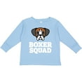 thumbnail image 3 of Inktastic Dog Boxer Squad Boys or Girls Long Sleeve Toddler T-Shirt, 3 of 5