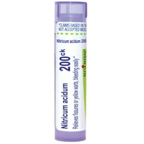 Boiron Nitricum Acidum 200CK, Homeopathic Medicine for Fissures Or Yellow Warts, Bleeding Easily, 80 Pellets