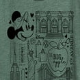 thumbnail image 3 of Disney - Mickey & Friends - Mickey & Minnie - The Big Apple 5th Avenue - Taxi - Women's Short Sleeve Graphic T-Shirt, 3 of 5