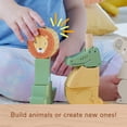 thumbnail image 4 of Fisher-Price Wooden Stack & Sort Animals Stacking Toy for Development Play, Baby & Toddler 1Y+, 10 Pcs, 4 of 6