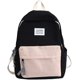 thumbnail image 1 of Mochila sencilla de Color sólido estilo japonés coreano para adolescentes, mochila escolar informal para estudiantes, mochila de viaje de nailon impermeable BANYUO Electrónica, 1 of 6