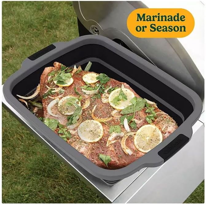 Cuisinart 4-in-1 Expandable Prep and Serve Tub cmt-1306 + bonus pack 5 bag clips