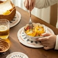 Clear Table Mats Rubber Table Mats round Fall Chargers for Dinner