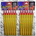 thumbnail image 2 of Birthday Candles 12 Pcs Total 6 Pcs Multi-Color Candles 6 Pcs Gold Candles, 2 of 3