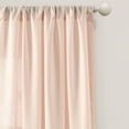 thumbnail image 5 of Lush Decor 100% Polyester Tulle Skirt Solid Window Curtain Panels Neutral 40x84 Set, 5 of 11