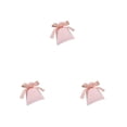 thumbnail image 3 of Bolsa de joyería Inteprter Cordón Embalaje Organizador Anillo Pendientes Rosa claro 7*9cm 3piezas, 3 of 6
