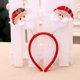 thumbnail image 3 of Diadema navideña de muñeco de nieve con luz LED, cinta para el pelo, decoraciones navideñas de Noel, accesorios para el cabello 2022, 2021, 3 of 4