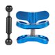 thumbnail image 1 of 1 soporte de abrazadera con brazo de clip de mariposa para luces de buceo y 1 trípode de 5 pulgadas y 1 cámara de buceo dual de 1 pulgada D20 mm, 1 of 8