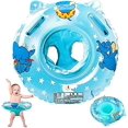 thumbnail image 1 of Flotador de la natación del bebé, anillo inflable de la natación con el asiento del flotador para los niños de 6 meses-6 años (azul) brand modelStyleType, 1 of 2