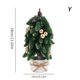 thumbnail image 3 of Artificial Christmas Trees Small False Tree For Home Office Desktop Holiday Decoration Party Supplies Yellow, 3 of 5