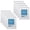 White, variant on Studio Decor 8" x 10" Gray Narrow Belmont Frames with Mat - Rustic MDF Frames with White Mat & Glass/Styrene Fronts, Horizontal or Vertical Display, 8 Pack