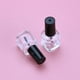 thumbnail image 5 of FELTECHELECTR 15 botellas de esmalte de uñas de vidrio transparente con pincel negro, 5 of 6