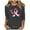 Dark Gray, variant on Alkepwun Breast Cancer Shirt for Women Pink Ribbon Shirts Cancer Survivor Support Gifts Pullover 3/4 Sleeve Tops