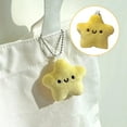 thumbnail image 2 of BAELLERT Doll Pendant Star Plush Toy PP Cotton Filling Soft Squeaky Doll Keychain Backpack Bag Charm for Kids, 2 of 7