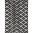 thumbnail image 2 of Nourison Modern Lines 5' x 7' Charcoal Modern Indoor Rug, 2 of 8