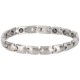 thumbnail image 1 of Pulsera Femenina Cadena De Mano De Acero Inoxidable Pulsera De Terapia Magnética Pulsera De Cuidado De La Salud Joyas Para Niñas Pulsera De Plata Para Mujer Terapia Magnética, 1 of 8
