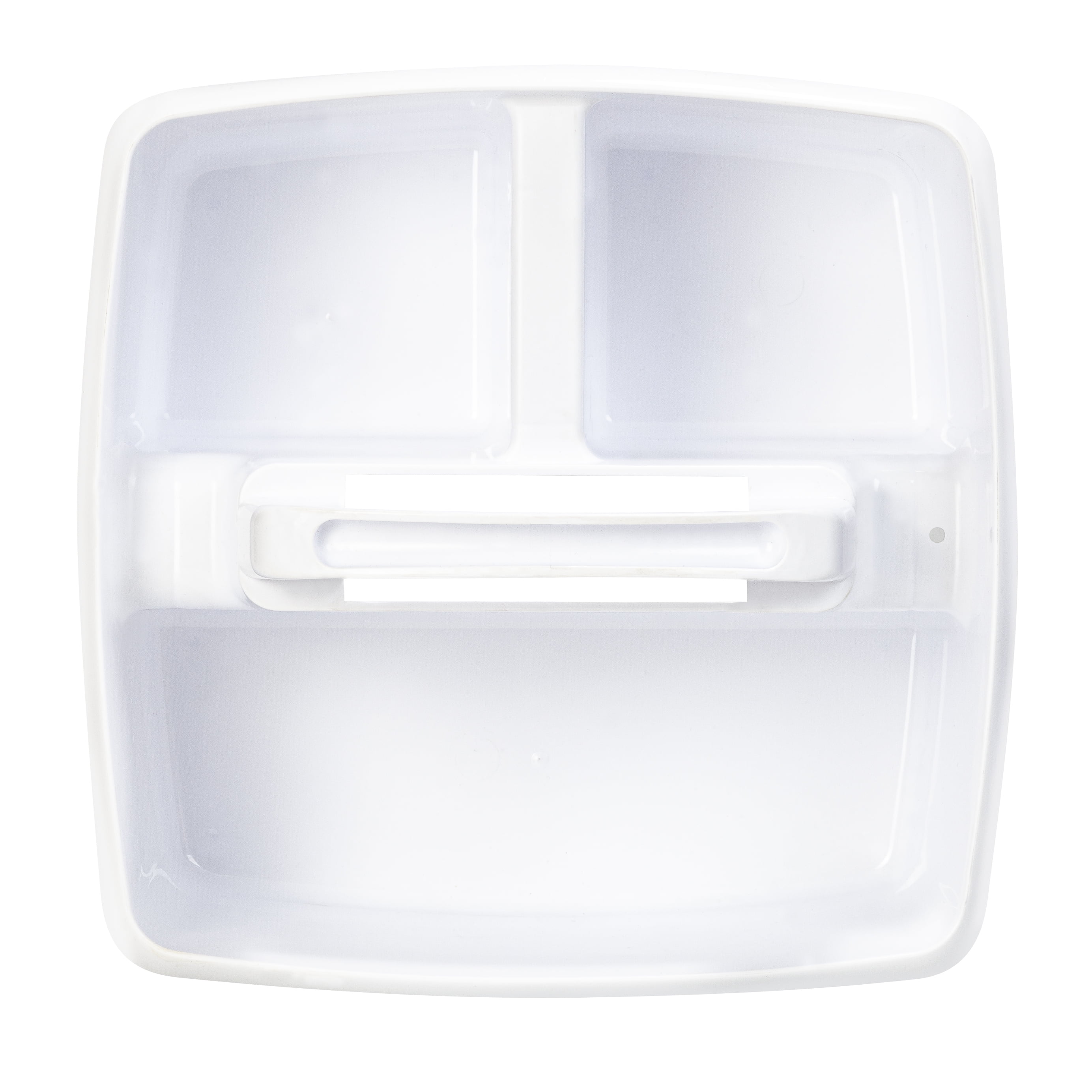 Pen+Gear Plastic Caddy, Craft and Hobby Organizer, Arctic White