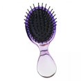 thumbnail image 1 of 3xPeine Cepillo para El Cabello Cabellos Húmedos Y Secos Tipos Niñas Mujeres Púrpura Plata , 2 piezas, 1 of 8