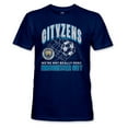 thumbnail image 2 of Men's 1863FC  Navy Manchester City Break Thru Illustration T-Shirt, 2 of 3