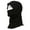 Black, variant on Grid Fleece Balaclava Hood Polyester Winter Sports Gear Extreme Cold Outdoor Weather, One Size, Black