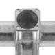 thumbnail image 3 of unbranded 6Ud Conector De Para De Aluminio Plata Cuatro Vías Para Organización En Casa, 3 of 6