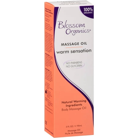 Blossom Organics Massage Oil, 3 fl oz