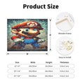 thumbnail image 2 of Lsque Mario Print Wall Art – Decorative Picture for Living Room, Bedroom, and Office (Horizontal), 2 of 6