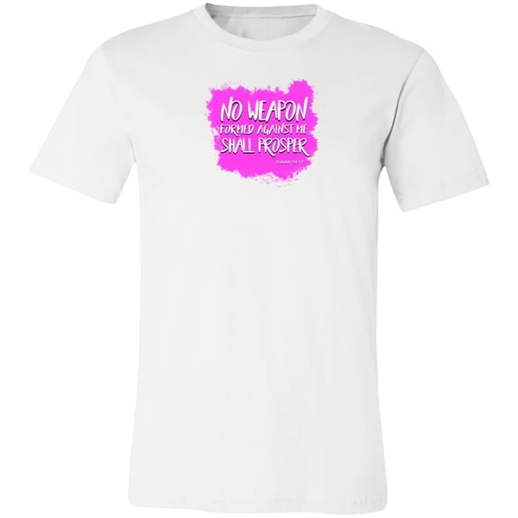No Weapon Formed Against Me Shall Prosper Ladies Favorite Tee Shirt