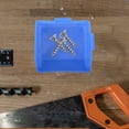 thumbnail image 4 of EXHUMKY 4Ud Caja Organizadora De Herramientas Y Piezas En Plástico Azul Para Almacenamiento En Oficina Y, 4 of 8