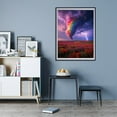 thumbnail image 7 of Diamond Art Kit for Adults, Rainbow Tornado Over Flower Fields Diamond Painting for Adults Beginners, 5D DIY Diamond Art Painting Kits, Colorful Diamond Painting Craft for Home Decor 12x16, 7 of 7