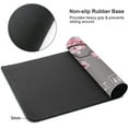 thumbnail image 2 of Japanese Black and White Cherry Blossom Large Gaming Mouse Pad XL,with Stitched Edges Long Extended Waterproof Desk Mat Non Slip Mousepad 31.5 X 11.8 Inch, 2 of 6