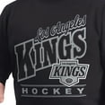 thumbnail image 5 of Men's G-III Sports by Carl Banks  Black Los Angeles Kings Adaptive Headliner Fleece Sweatshirt, 5 of 6